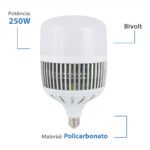 Lampada Alta Potencia Led Bulbo Ecoboss Aluminio 250w - Imagem 3