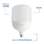 Lampada Alta Potencia Led Bulbo Ecoboss 100w - Imagem 3