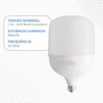 Lampada Alta Potencia Led Bulbo Ecoboss 65w - Imagem 5