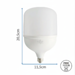 Lampada Alta Potencia Led Bulbo Ecoboss 80w - Imagem 2