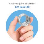 Lampada Alta Potencia Led Bulbo Ecoboss Aluminio 150w - Imagem 6