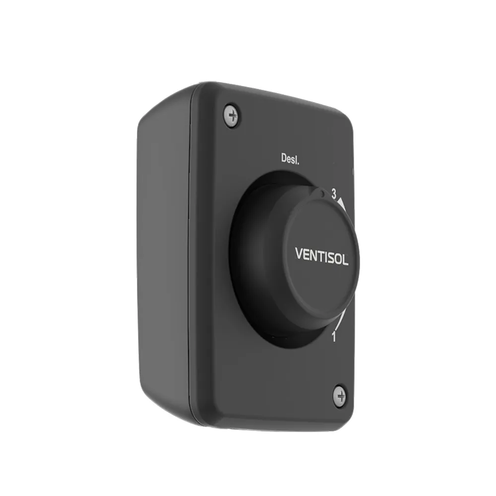 Ventilador de Parede Ventisol 50cm Preto 127V/220V - Imagem 5