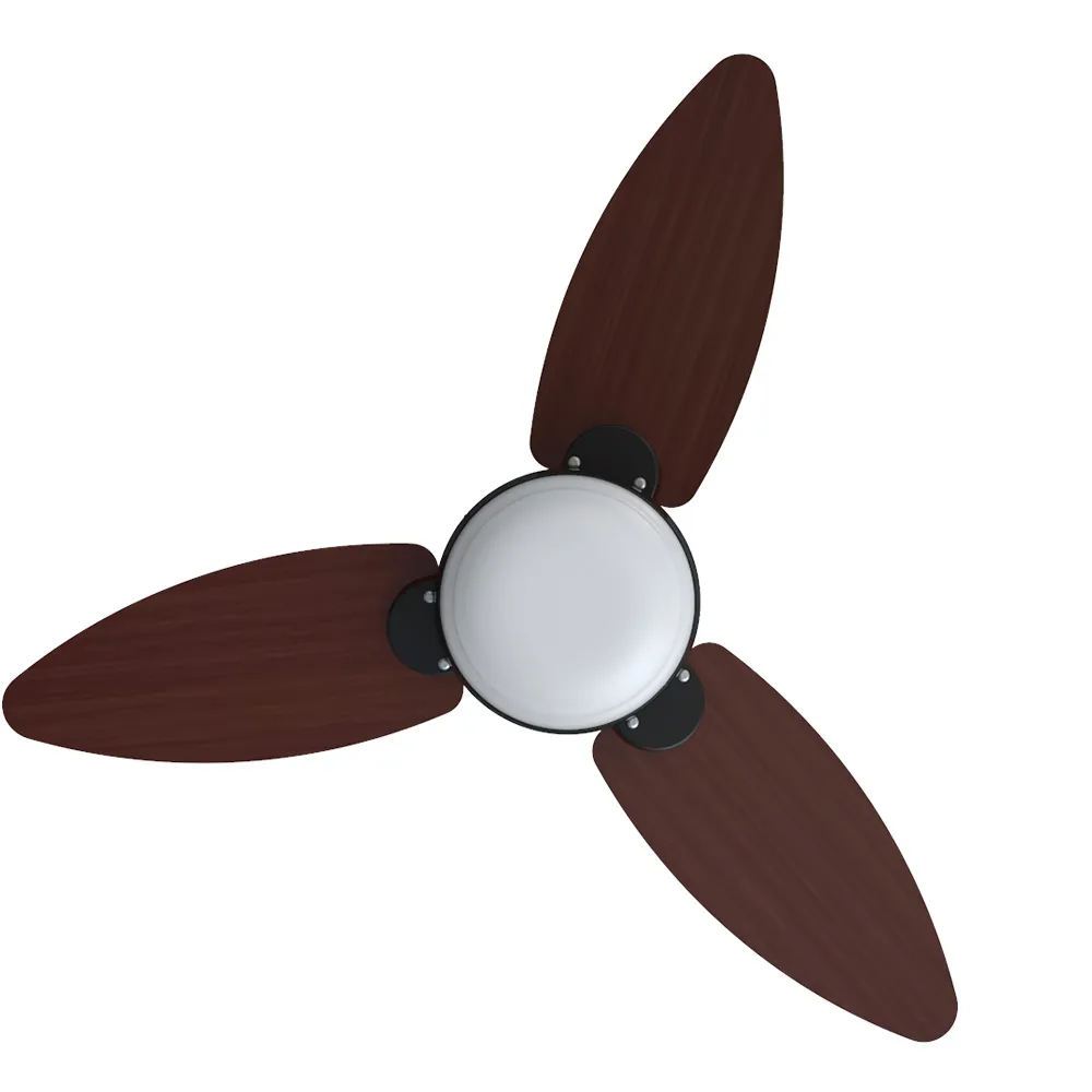 Ventilador de Teto Ventisol Elluz Inverter C/Cont. Preto/Tabaco Bivolt - Imagem 3